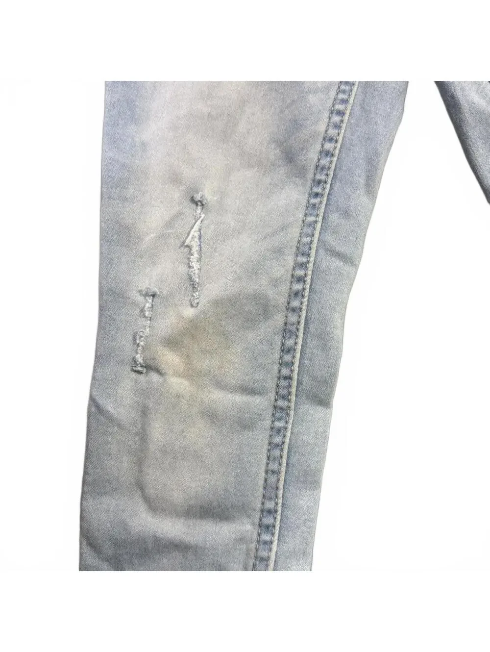 Justice Light Wash Mid Rise Jeggings Stretch Skinny Jeans Size 8 Slim